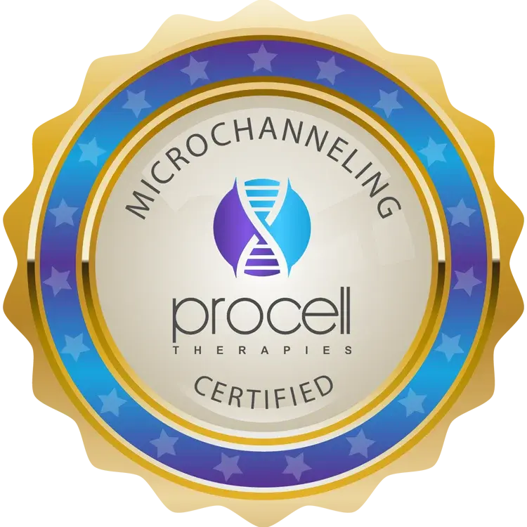 Microchanneling Certified Badge